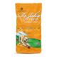 Tüte mit Hundefutter Dr. John Puppy Chicken Recipe, mit einer verspielten Hundillustration, 10 kg Größe, mit 27% Protein und 15% Fett.
