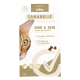 Sanabelle Hair & Skin Katzenfutter-Beutel mit Nahaufnahme eines Katzenkopfes, essentielle Fettsäuren, Unterstützung der Hautfunktion, 2 kg.