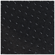 Gros plan sur un tissu noir avec petits points antidérapants en relief, probablement un accessoire pour animaux ou surface de tapis.