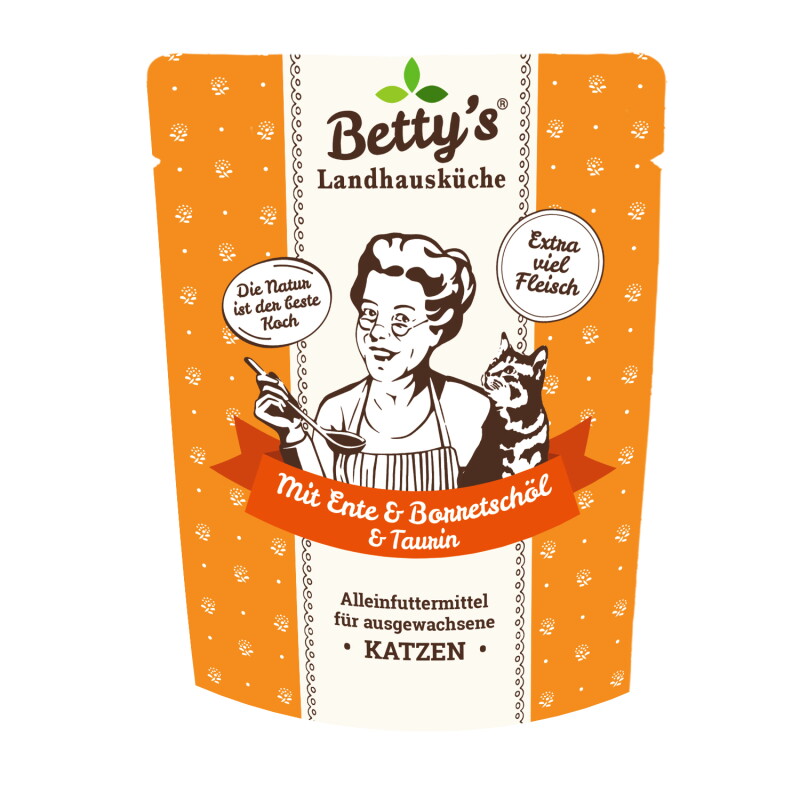 Betty's Landhausküche Frischebeutel mit Ente 6x250 g