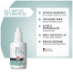 Reavet Ohren Tropfen 50 ml Flasche (kolloidales Silber 25 PPM). Text: 'Alle Vorteile auf einen Blick' und 'Made in Germany'.
