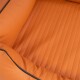 orthopädisches Hundebett aus Kunstleder Lovelock terracotta XXL