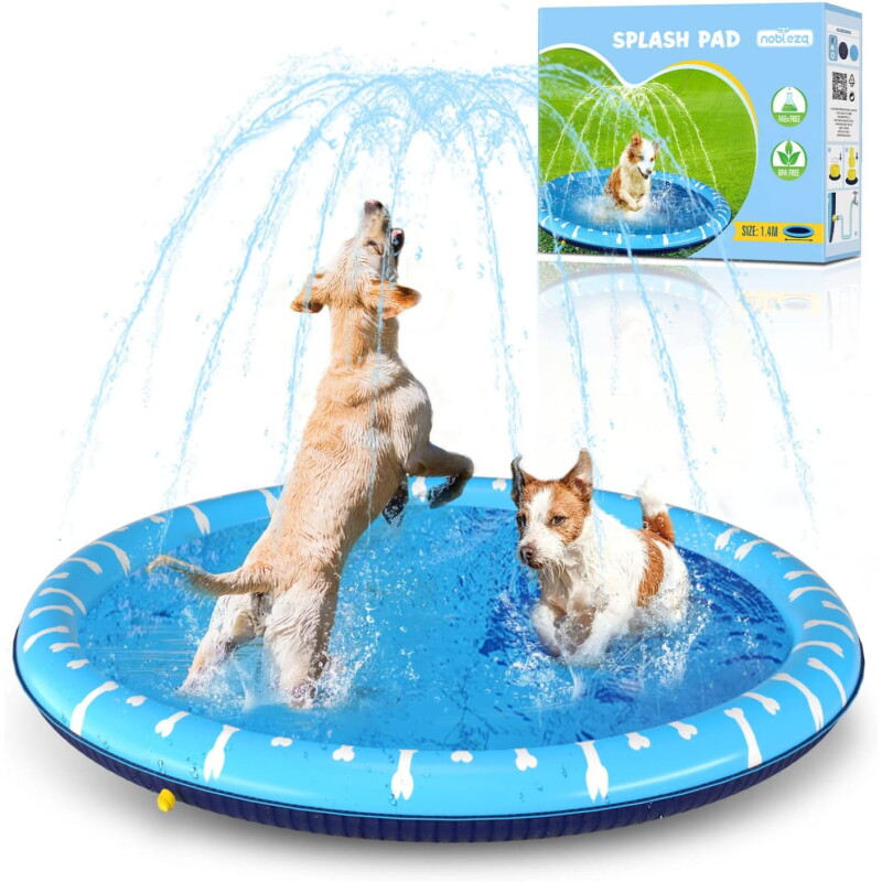 nobleza - Hundepool mit Sprinkler für Hunde 1,0 Meter