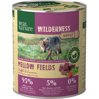 WILDERNESS Adult 6x800g Mellow Fields Büffel & Lamm