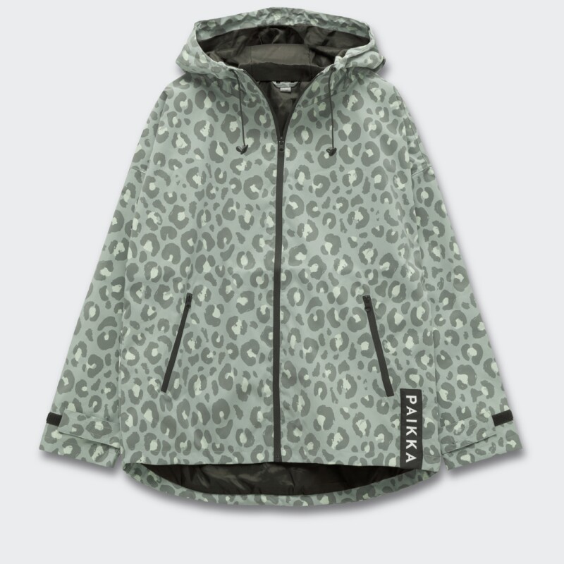 Paikka Regenjacke Green Leo Unisex