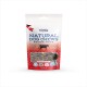 Verpackung von Friyera Natural Dog Chews mit Rindertripe, gekennzeichnet als 100% natürlich und rein luftgetrocknet, mit einem Hundebild auf der Vorderseite.