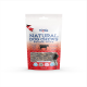 Verpackung von Friyera Natural Dog Chews mit Rindertripe, gekennzeichnet als 100% natürlich und rein luftgetrocknet, mit einem Hundebild auf der Vorderseite.