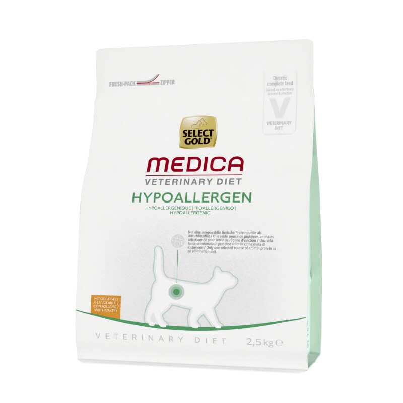 SELECT GOLD Medica Hypoallergeen met Gevogelte 2,5 kg