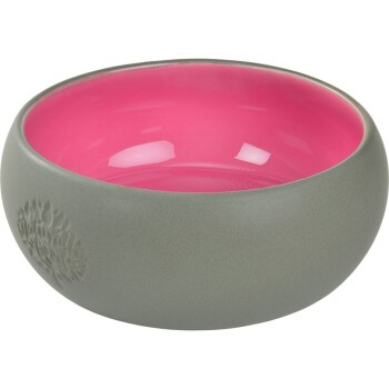 Naturally Good Keramik-Hundenapf pink