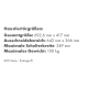 Specificaties van de huisdierdeur: totale grootte 692,6 mm x 417 mm, uitsnede 642 mm x 366 mm, maximale schouderbreedte 349 mm, gewichtslimiet 100 kg. 600 Serie - Extra groot.