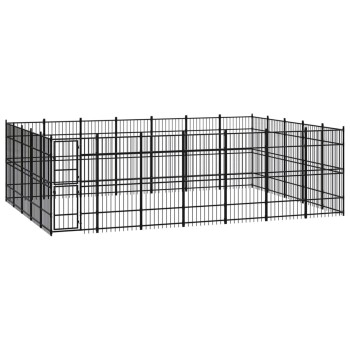 Hundezwinger Box Stahl 6,72 m, 4,8 m, 2 m