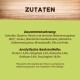 Zutaten für Haustierfutter: Getreide, Glycerin, Fleisch, tierische Nebenprodukte. Nährwertanalyse: Protein 13,4%, Fett 2,3%, Faser 0,6%.