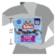 Purina Bakers Sizzlers bacon flavour dog treats maxi pack, blue bag with dog photo, twisted treats