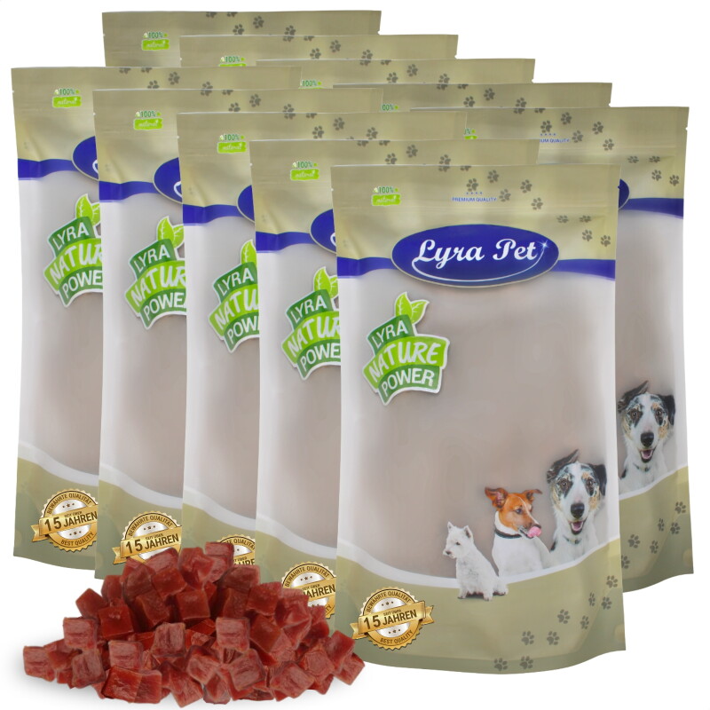 Lyra Pet Entenbrustwürfel 10x1 kg