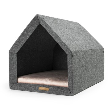 PetHome Dunkelgrau pink M