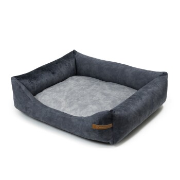 SoftColor Bett Graphit grau S