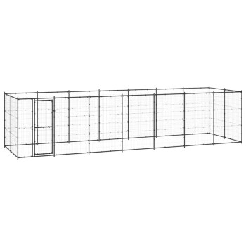 Outdoor Hundezwinger aus verzinktem Stahl 7,7 m, 2,2 m, 1,8 m