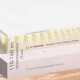 Querschnitt einer mehrschichtigen Matratze mit 1 cm Baumwolle, 4,5 cm Tierlando Memory-Schaum und 7,5 cm Komfortschaumschichten.