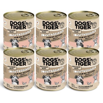 Dogs’n Tiger Sonntagsjäger 6×800 g