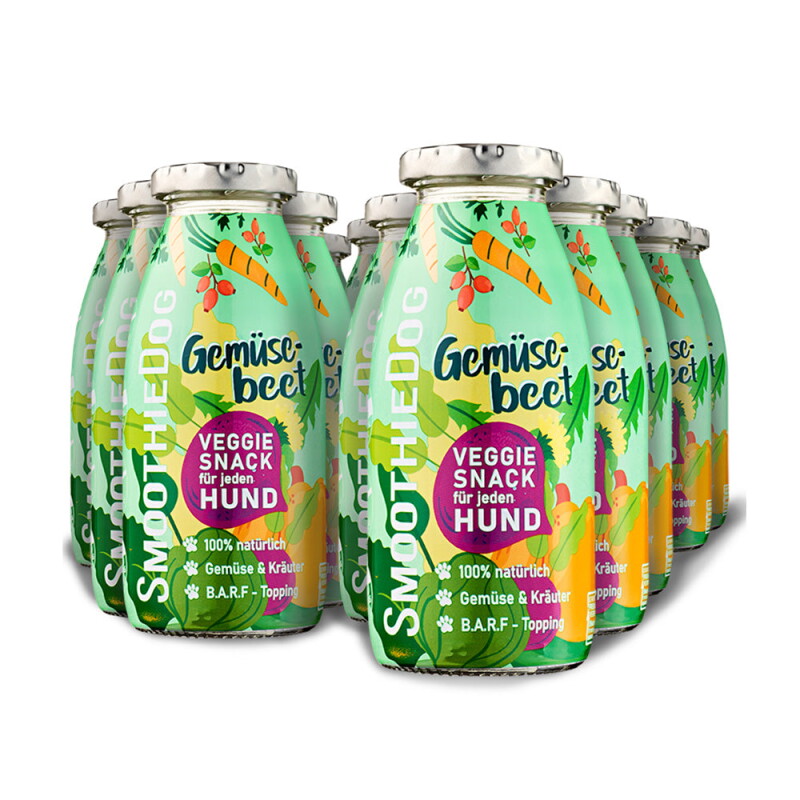 SmoothieDog Gemüsebeet 12x250 ml