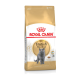 Royal Canin Adult British Shorthair kattenvoer zak, met een grijze British Shorthair kat op de voorkant, met een gouden en witte ontwerp.