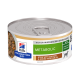 Hill's Prescription Diet Metabolic Hundefutterdose, die einen Eintopf mit Huhn und zusätzlichen Gemüse enthält, als vom Tierarzt empfohlen gekennzeichnet.