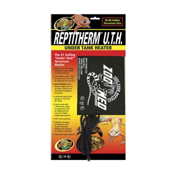 ReptiTherm U.T.H. Untertankheizer für 50-60 Gallonen Terrarien, ideal für Reptilien und Amphibien, mit Sicherheitszertifikaten und Garantie.