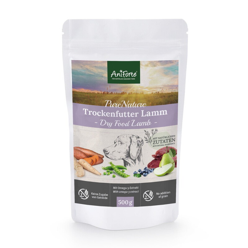 AniForte Trockenfutter Lamm 500 g