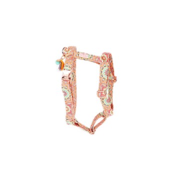 - Hundegeschirr - Hippie Orange gold L