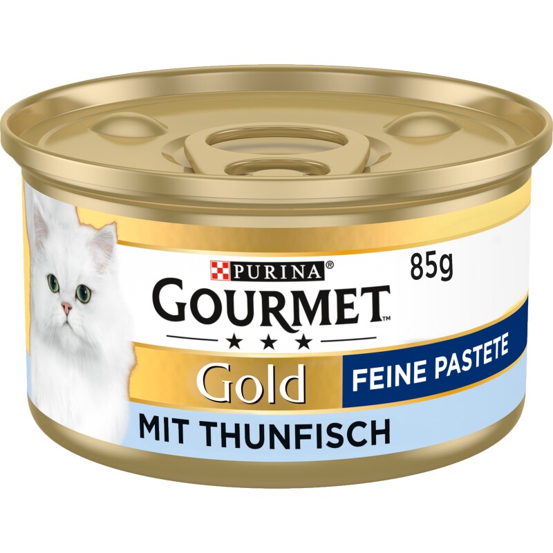 GOURMET Gold Fijne Paté 12 x 85 g Tonijn