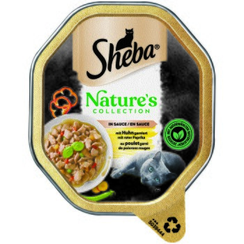 Sheba Nature´s Collection 22 x 85g in Sauce Huhn mit Paprika