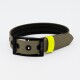 Biothane Halsband Beige neon gelb XXL