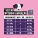 Zwei lila Dosen Tierliebhaber Chillout Drops für Hunde mit einer schlafenden Hundillustration und Text "Jetzt im neuen Design" auf rosa Hintergrund.