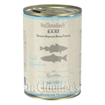 B.A.R.F. Komplett Menue Fisch-Pfännchen