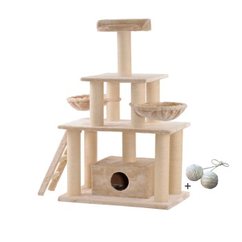 ® XXL Katzenbaum Ginni, mit Gratis-Spielball,