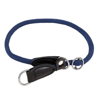 Hundehalsband, Retrieverhalsband blau XXS