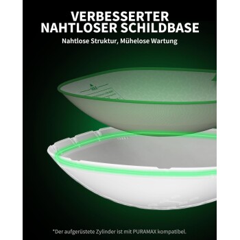 Verbesserte nahtlose Schildkrötenbasis mit nahtloser Struktur und müheloser Wartung, kompatibel mit PURAMAX.