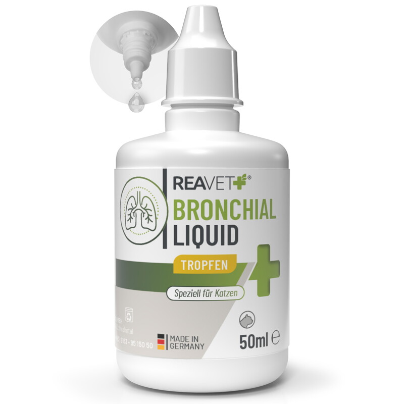 REAVET Bronchial Liquid Tropfen für Katzen 50ml