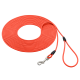 bio-leine bis 25kg Biothane Schleppleine orange 3 m