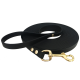 bio-leine 25-35 kg Schleppleine Biothane schwarz 3 m