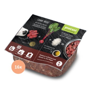 BARF Komplettmenü TK-Blockware Napffertig Lamm 16x500 g