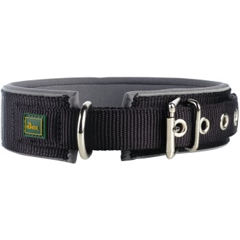 Halsband Neopren Reflect schwarz/ grau 60 cm