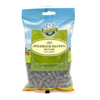 Soft Snacks für Hunde mit Lachs - Wildbach-Happen - 200g