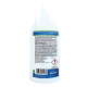 Flasche eines Canina-Haustierpflegeprodukts, 250 ml, mit detaillierter Zutatenliste und Sicherheitshinweisen auf Deutsch auf dem Rücketikett.