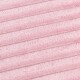 Weiche rosa Haustierdecke mit diagonalen Nähmustern, ideal um Haustiere warm und gemütlich zu halten.