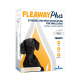 Box of FLEAWAY Plus spot-on solution for small dogs, 67 mg/60.3 mg, treats fleas, ticks, biting lice, 1 x 0.67 ml