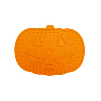 Tapis à lécher Halloween citrouille 23 cm