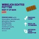 Keep It Up Bars für Haustiere, mit frischem Huhn (40%), mit in deutscher Sprache aufgeführten Zutaten, die Vitamine und ein getreidefreies Rezept hervorheben.