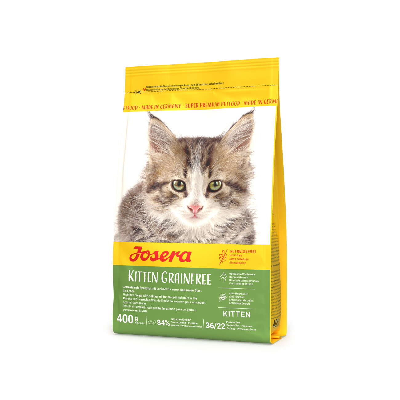Josera Trockenfutter Katze, Kitten, grainfree 400 g