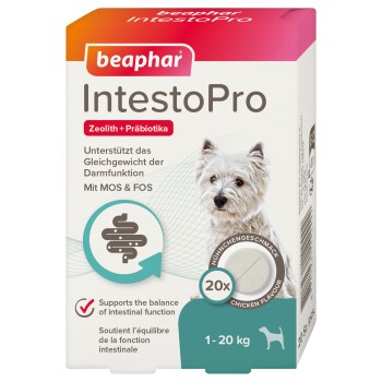 Les tablettes IntestoPro pour petits chiens 20 pcs